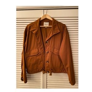 Madewell Beachmont Jacket, Tan, Large